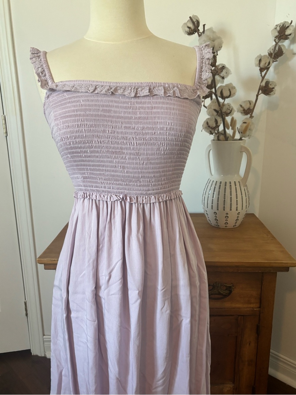 Wilfred Lavender Maxi Dress